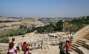 04 Israel, Jerusalem. Overlooking a Jewish graveyard